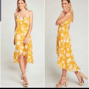Show me your mumu  Meghan golden wrap dress